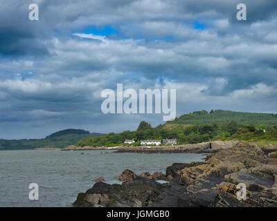 Rockcliffe Beach, Colvend, Solway Firth, Galloway Stock Photo