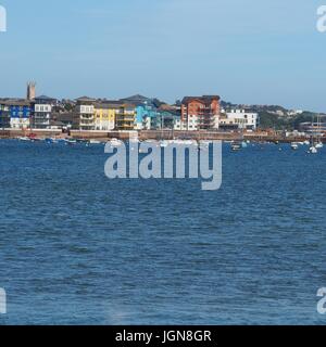 Exemouth from the river exe Stock Photo