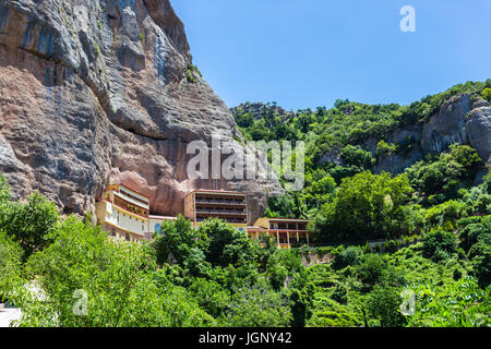 Mega Spileo or Monastery of the Great Cavern Stock Photo