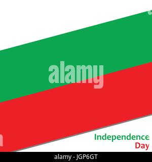 Bulgaria independence day Stock Vector