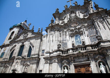 Igreja dos Carmelitas in Porto - Portugal Stock Photo