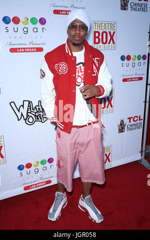 Las Vegas, NV, USA. 9th July, 2017. 09 July 2017 - Las Vegas, NV - Nick Cannon. Nick Cannon at the Sugar Factory at Fashion Show Mall. Credit: mjt/AdMedia Credit: Mjt/AdMedia/ZUMA Wire/Alamy Live News Stock Photo