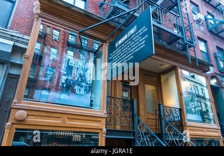 Lower East Side Tenement Museum at 97 Orchard Street, a National Historic Site in New York City Stock Photo