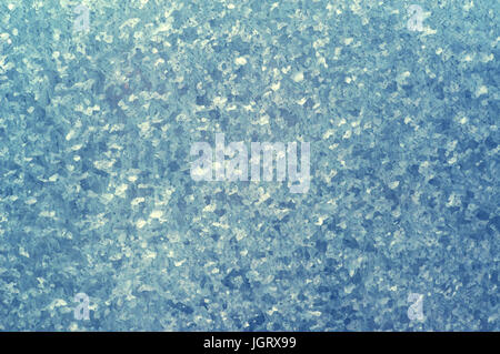 Background of small blue spots on the metal. Stock Photo