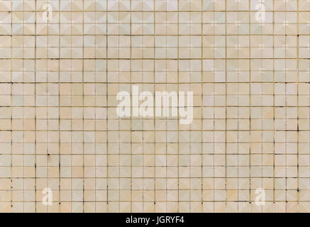 seamless brown vintage brickwall using as background Stock Photo