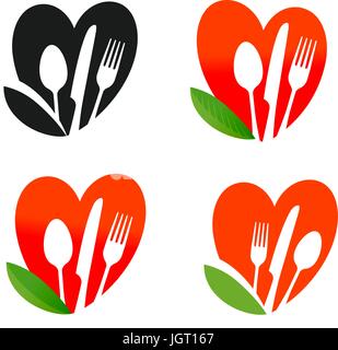 Natural, organic food logo. Healthy nutrition, diet, vegan icon. Vector illustration Stock Vector