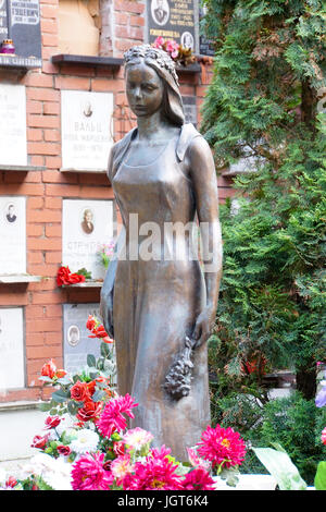Grave of Raisa Maximovna Gorbacheva (1932-1999), spouse of the Soviet