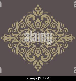 Damask Vector Orient Pattern Stock Vector