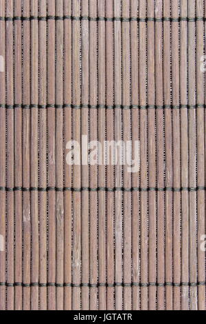 bamboo mat as a background texture Stock Photo
