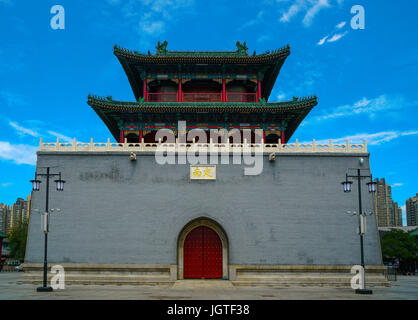 Drum tower,Tianjin,China Stock Photo