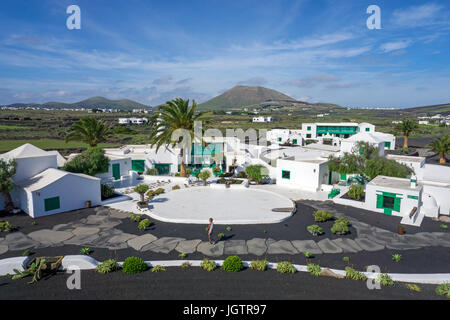 Casa-Museo del Campesino at Monumento al Campesino, designed by Cesar Manrique, San Bartolome, Lanzarote island, Canary islands, Spain, Europe Stock Photo