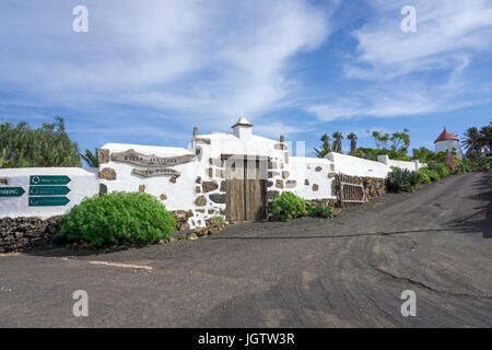 Agriculture museum, Museo Agrícola El Patio, Tiagua, province Teguise, Lanzarote island, Canary islands, Spain, Europe Stock Photo