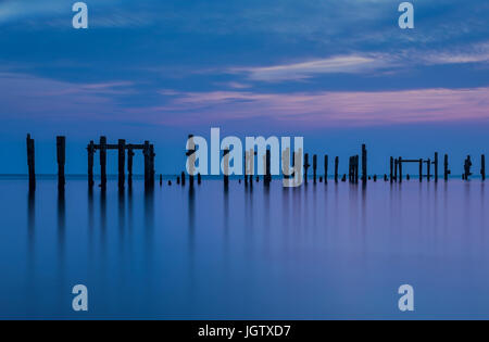 Swanage old pier Dorset Stock Photo