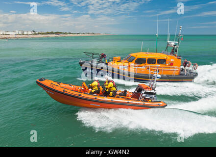 RNLI Atlantic 85 B Class Inshore Lifeboat Stock Photo - Alamy