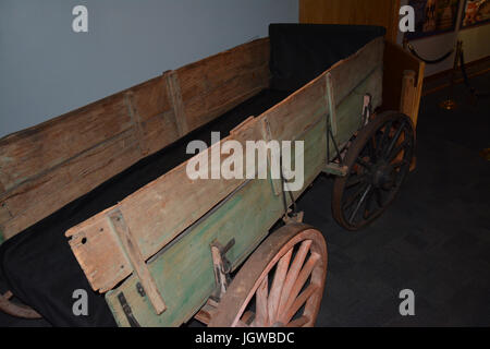 Martin Luther King's funeral carriage Stock Photo