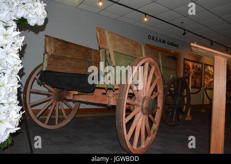 Martin Luther King's funeral carriage Stock Photo