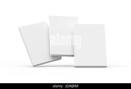 Hardcover book template, blank book mockup floating in the air for design  uses, 3d rendering Stock Photo - Alamy