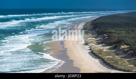 75 mile beach seen from Indian Head. Fraser Island, Queensland, Australia