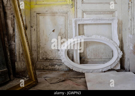 Art studio storeroom and workshop Stock Photo