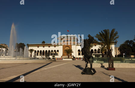 City Casablanca in Morocco Stock Photo