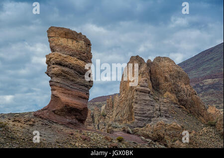 Roques de Garcia, Tenerife island Stock Photo