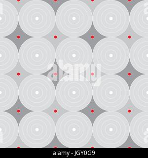 Mid Century modern 1950s style vintage retro atomic seamless background pattern. Fully editable vector illustration for web and print. Stock Vector