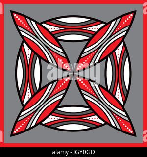 Mid Century modern 1950s style vintage retro atomic seamless background pattern. Fully editable vector illustration for web and print. Stock Vector