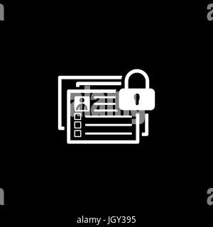 Limited Data Set Icon. Flat Design Stock Vector Image & Art - Alamy