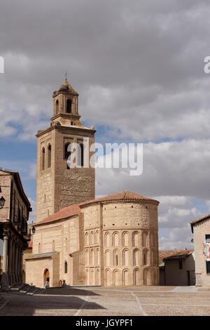 Santa Maria la Mayor church, Arevalo, Avila province,Spain Stock Photo