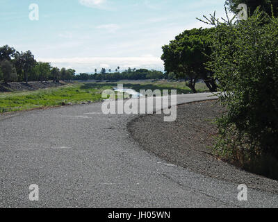 Alameda Creek Regional Trail, Union City, CA USA Stock Photo