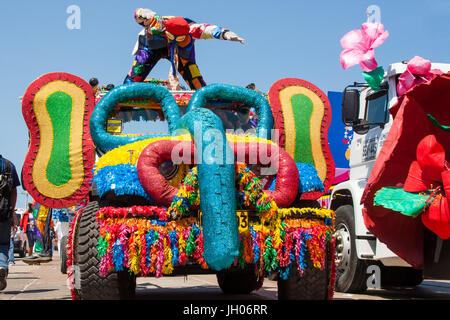Barranquilla's Carnival:  Masterpiece of the Oral and Intangible Heritage of Humanity Stock Photo