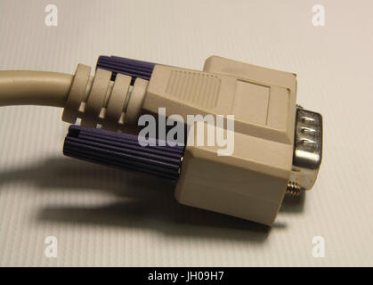 Monitor connector 2 Stock Photo