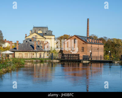 The old factory in Tunafors in Eskilstuna. Stock Photo