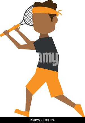 athlete sport avatar icon image  Stock Vector