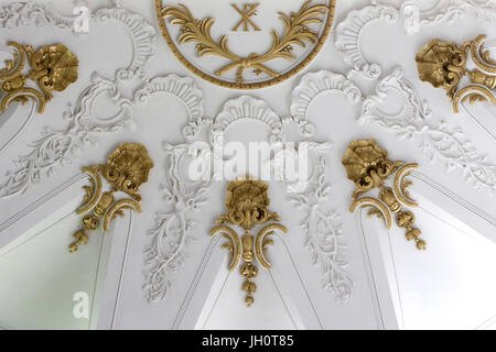 Wall ornamentation. St. Bruno les Chartreux's church. Lyon. France. Stock Photo