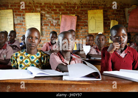 Ugandan school. Uganda. Stock Photo