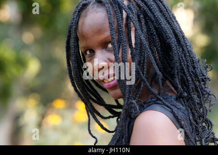 Young Ugandan woman. Uganda. Stock Photo