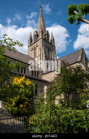 A view of the beautiful St Johns Church, Notting Hill in London, UK. Stock Photo