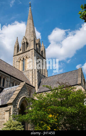 A view of the beautiful St Johns Church, Notting Hill in London, UK. Stock Photo