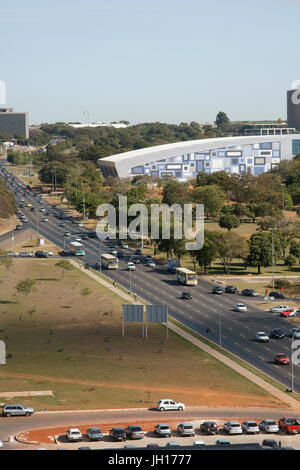 Tower Television, city, Distrito Federal, Brasília, Brazil Stock Photo