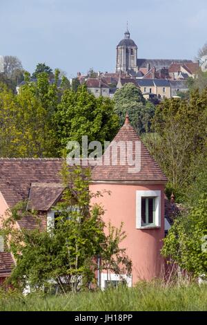 BELLEME,SMALL VILLAGE OF CHARACTER,(61) ORNE,LOWER-NORMANDY,FRANCE Stock Photo