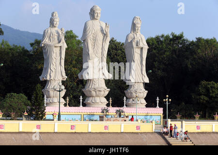 Dai Tong Lam Tu Buddhist Temple.  Ba Ria. Vietnam. Stock Photo