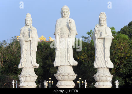 Dai Tong Lam Tu Buddhist Temple.  Ba Ria. Vietnam. Stock Photo