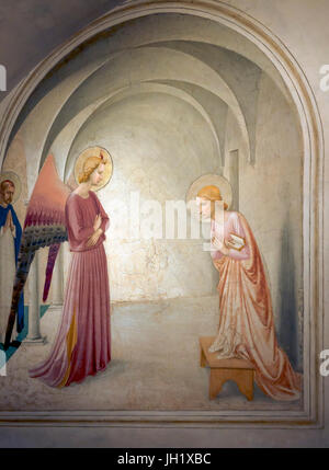 Fra Angelico - The Annunciation Stock Photo - Alamy