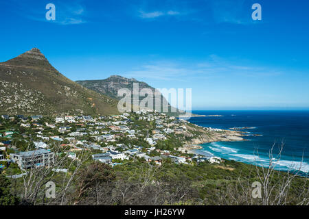 View over Llandudno, Cape of Good Hope, South Africa, Africa Stock Photo