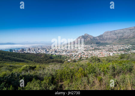 View over Cape Town, South Africa, Africa Stock Photo