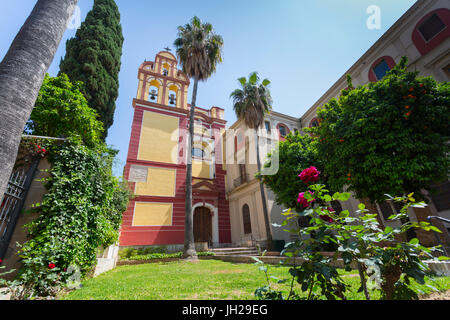 Church of St. Augustine (Augustinian Fathers) Iglesia de San Agustin (Padres Agustinos), Malaga, Costa del Sol, Andalusia, Spain Stock Photo