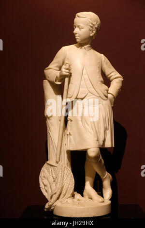 The Victoria and Albert Museum. Robert Jackson. Hon. Alexander Francis Henry Campbell. marble, about 1872. United kingdom. Stock Photo
