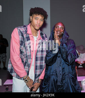 New York, USA. 11th Jul, 2017. Rapper Young Paris attends Feng Chen ...
