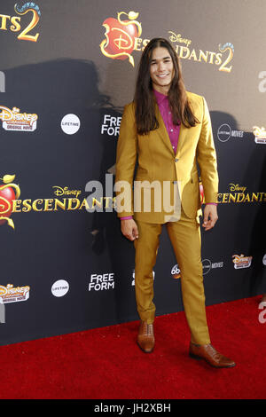 Los Angeles, CA, USA. 11th July, 2017. LOS ANGELES - JUL 11: Booboo Stewart at the ''Descendants 2'' Premiere Screening at the Cinerama Dome at ArcLight on July 11, 2017 in Los Angeles, CA Credit: Kay Blake/ZUMA Wire/Alamy Live News Stock Photo